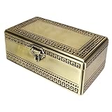 Idée cadeau parfaite : avec son charme vintage et ses fonctionnalités pratiques, cette boîte est un cadeau attentionné pour vos proches, alliant esthétique et fonctionnalité au quotidien. coffret à trésors vintage, organisateur de colliers