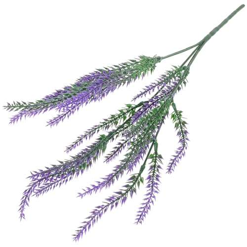 Lavande artificielle de qualité supérieure en soie pour création florale haut de gamme - 2