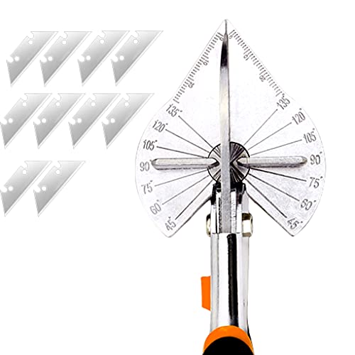 Ciseaux de coupe à onglet multi-angles pour couper le PVC sans effort - 2