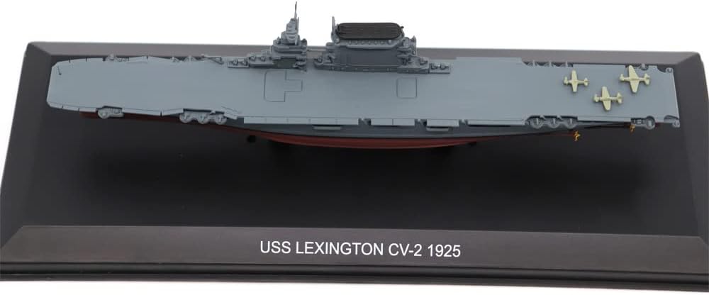 Motor city classics 1:1250 Scale Military Diecast Collectible | USS Lexington CV-2 1925 | Militaria Diecast Model 241942