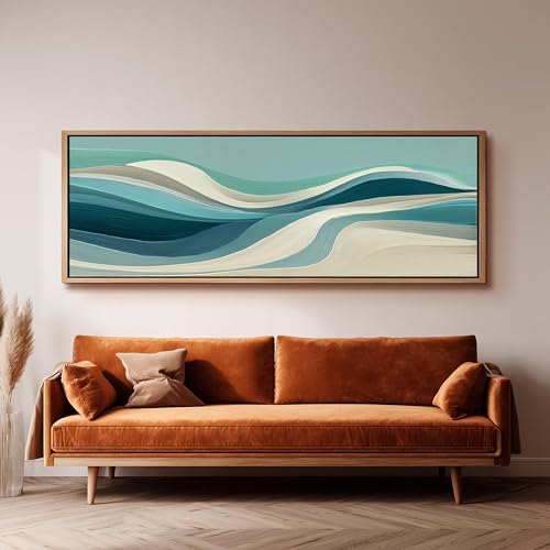 Tableau mural horizontal long pour habiller un grand mur