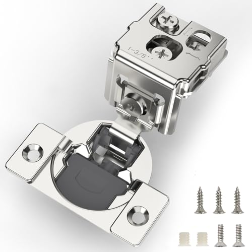 Furniware 20P 1-3/8 in Overlay Soft Close Cabinet Hinges