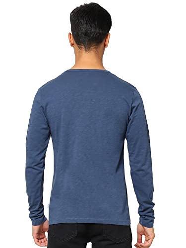 Image of JACK & JONES Men's Solid Regular Fit T-Shirt
