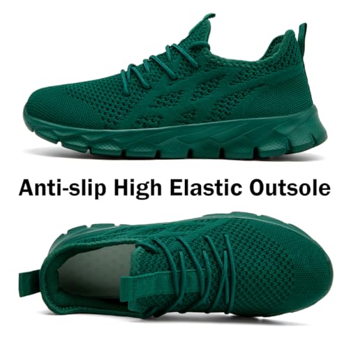 Image of DLWKIPV Womens Slip on Walking Tennis Shoes for Women Work Running Athletic Gym Sports Sneakers Lightweight Casual Shoe