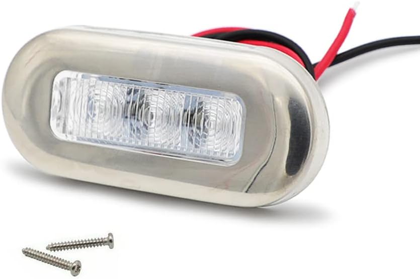 Boat Marine LED Lights, Boat Deck Lights Flush Mount, 12v