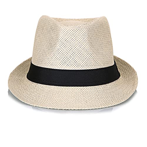 Chapeau de soleil pour hommes en lin respirant idéal pour vos voyages