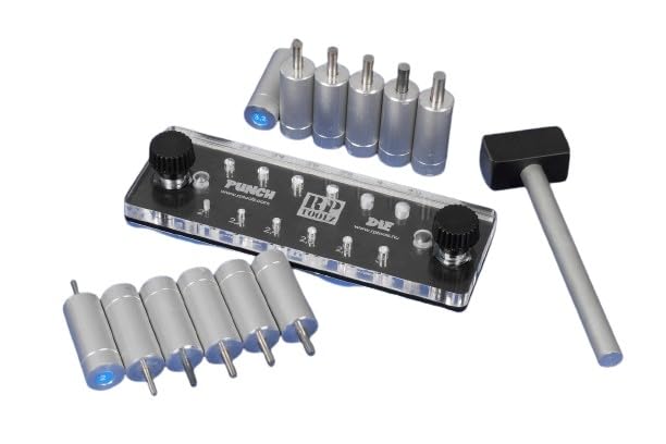 Amazon.co.jp: RPツールズ RP-BPD パンチ＆ダイセット(大) 2-4.5mm