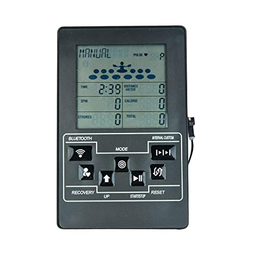 rockible Home Rowing Machine Monitor Adjustable Durable Odometer Automatic Replacement Parts...