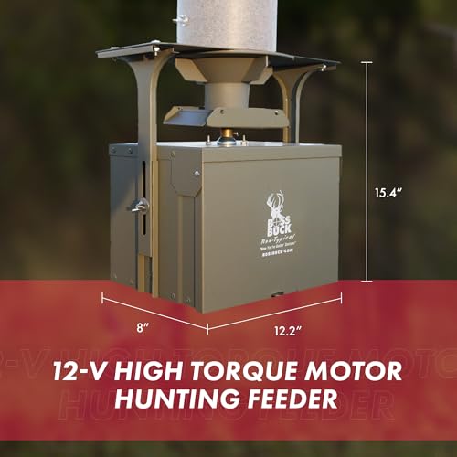image for Boss Buck Game Feeder Conversion Kit, Automatic Deer Hunting Accessory