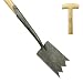 Produktbild DeWit Garten-Spaten mit scharfen Zinken & praktischem T-Griff 112 cm I Premium Garten-Zubehör für schweren & steinigen Boden I Profi Spaten in Bester Qualität I Garden Tools  Made in Holland