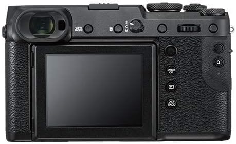 Fujifilm GFX 50R front view with lens attached