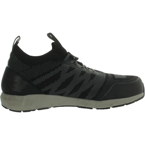Image of Timberland PRO Radius Knit Composite Safety Toe Work Shoes - Rubber Outsoles - Moisture Absorbent - Breathable Black /Grey 10.5 D - Medium