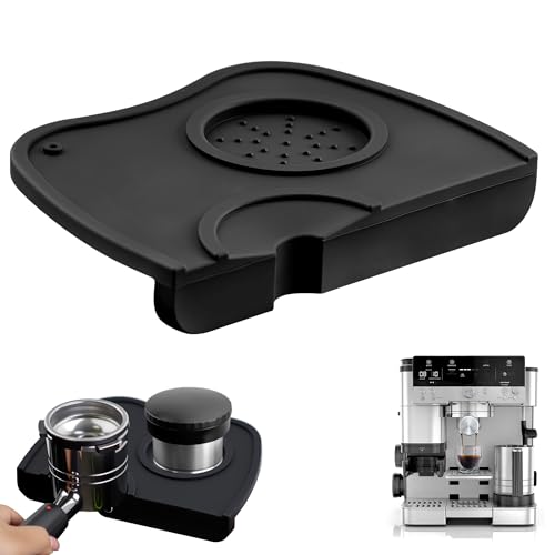 Tamper Mat for Ninja Espresso Machine, Silicone Black Tamping Mat for Ninja Espresso Maker ES601