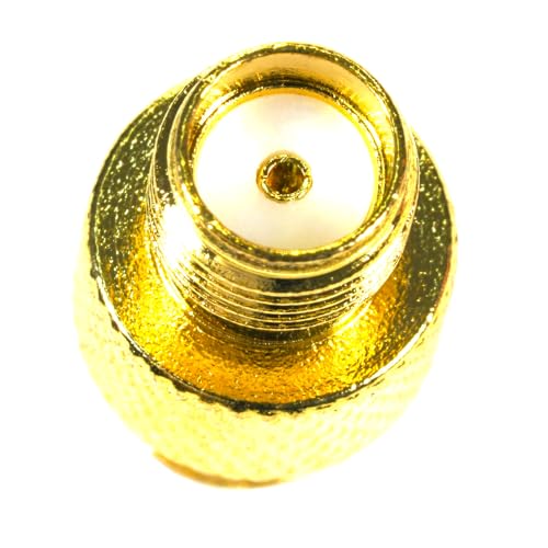 Fohevers 2 Pcs RP-SMA Female Jack to SMA Female Connector RF Coaxial Coax Antenna Adapter for Radio WiFi Router FPV Dron Mobile - Image 3