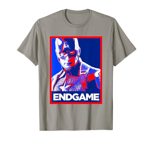 Avengers Endgame Captain America Poster T-Shirt