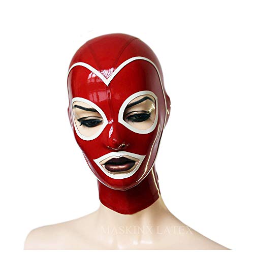 Vive tu pasión por el cosplay con esta exclusiva máscara de látex y capucha de goma