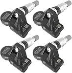 Liantinxu TPMS Sensor,433Mhz Tire Pressure Monitoring Sensor Compatible for A3 A6 Q5 Q7 A7 718 911 Macan Cayenne Panamera Passat 8 Amarok Tiguan Golf Jetta Sharan 5Q0907275B