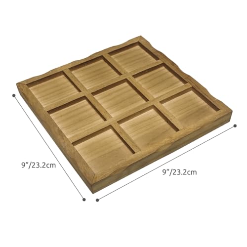 Juego de Mesa Tic Tac Toe de Madera con Tema de Playa miniatura 4