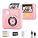 Kids Camera Girls Boys, Kids Instant Print Camera Toy 3-14 Year Old, 1080P HD Kids Digital Camera with Photo Paper Birthday Gifts 3 4 5 6 7 8 9+ Year Old Girl 6 Colour Pens 32GB SD Card
