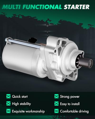 Image of SCITOO Starters New Compatible for Acura Cl /for for Isuzu Oasis 1998 1999 for Honda for Accord 1998 1999 2000 2001 2002 Odyssey 1998 2.3L SMU0005 17729N