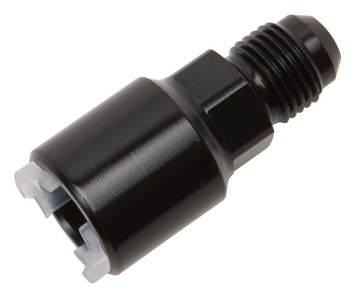 Russell 640853 -6 AN Male to 3/8" SAE Quick-Disconnect Female Push-On EFI Fitting, 1 Count (Pack of 1) #1