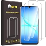 WFTE [2-Pack] Screen Protector for Samsung Galaxy A16/A17/A26 5G & 4G,Anti-Scratch,HD Clear,Anti-fingerprint,Bubble-Free,Dust-Free Premium Screen Protector Tempered Glass for Samsung A17 5G
