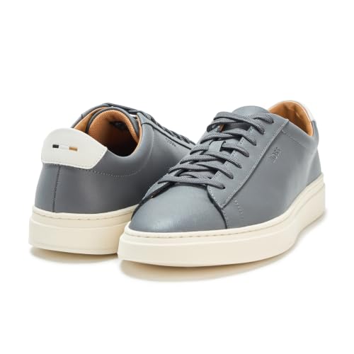 Image of BOSS Men's Kieran Smooth Leather Tennis Sneaker