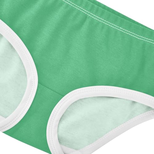 Joisal Medium Sea Green Girls Underwear Toddler 2t Cotton Girl Panties Cute Cartoon Undies Kids Briefs4