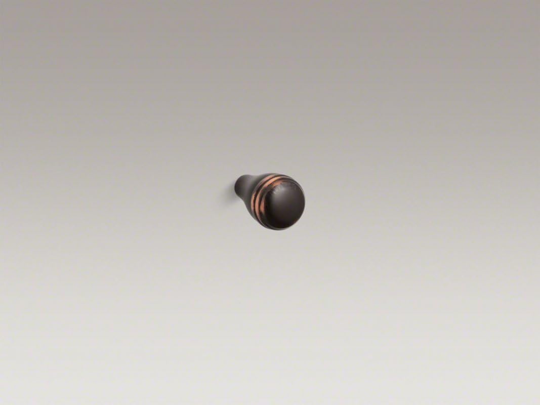 KOHLER K-10575-BN Devonshire 7/8-Inch Cabinet Knob, Vibrant Brushed Nickel