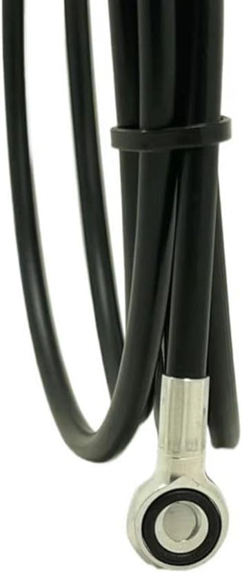 Bike Disc Brake Hydraulic Hose Kit for Sram RED 22 for force 22 for force1, 2m Stainless Steel ABS Oil Line Assembly for Bicycle Braking System Upgrade Black