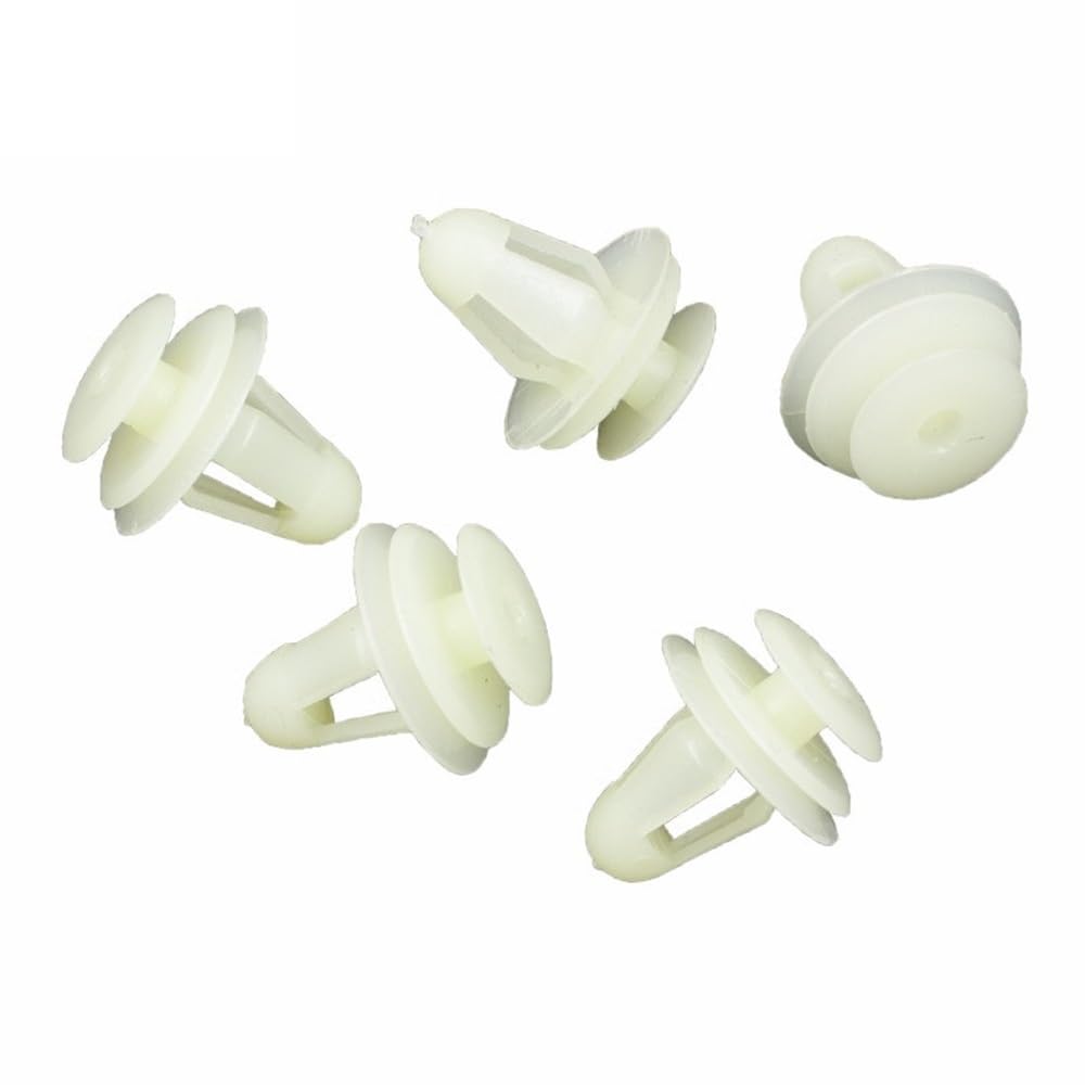 GLBMLMTHZP 30pcs Nylon Car Interior Trim Fastener Fixed Clamp Fit For Toyota Universal 9.5mm Hole Door Panel Clip