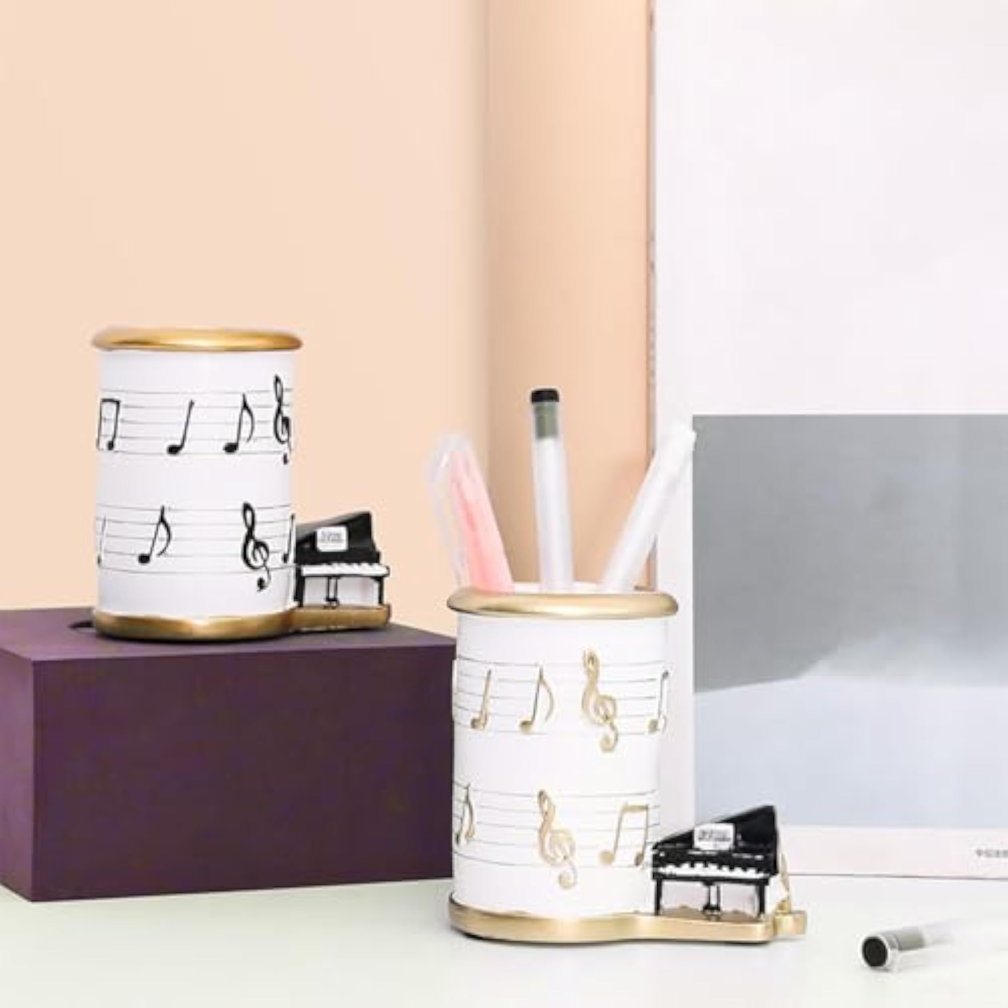 Makeup Brush Organizer Note Line Home Decor