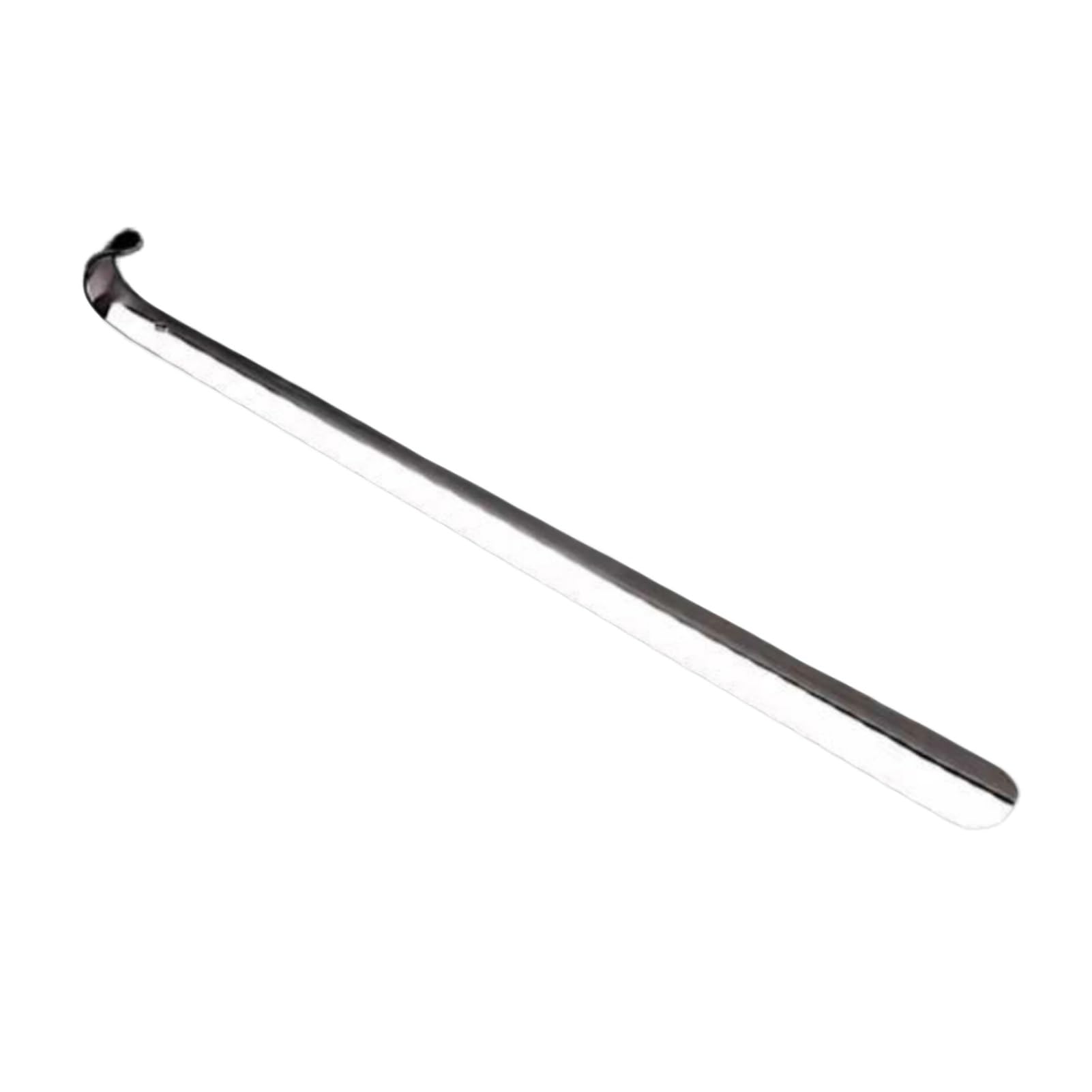 Genérico Calzador De Metal,Cuernos Largos For Personas Mayores, Hombres, Mujeres,Calzador De Acero Inoxidable Con Mango