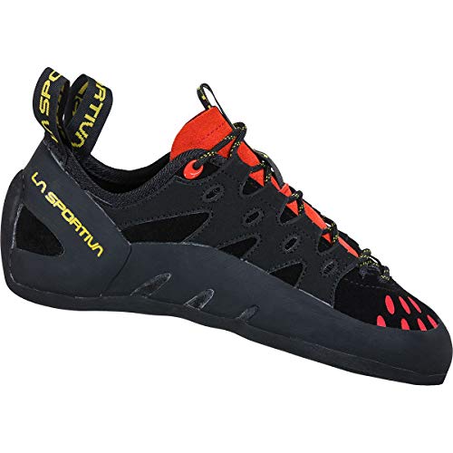 LA SPORTIVA 10F999311 Herren Trekkingschuhe, Black/Poppy, 44.5 EU