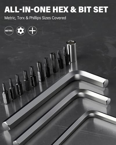 ROTATION 32pc SAE 12 point Flex-Head Ratcheting Wrench Set, 1/4" to 7/8" - image 6