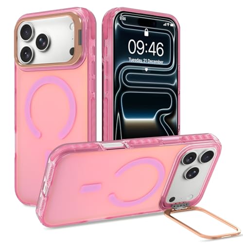 Coque iPhone 17 Pro transparente pailletée pour femmes actives et connectées