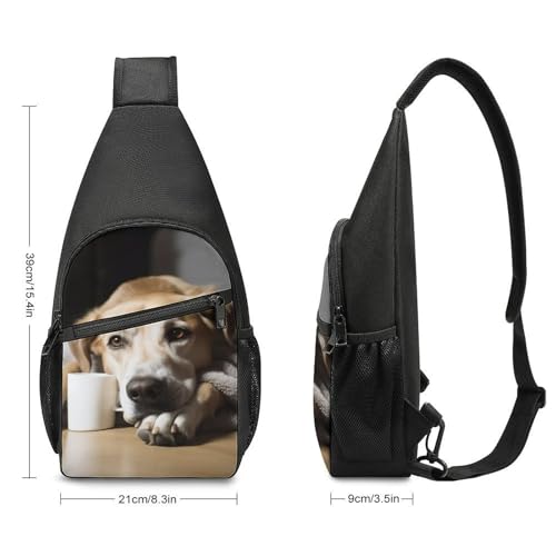 Mochila tipo Sling para senderismo y uso casual miniatura 2