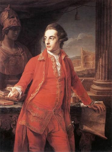 Tableaux peinture sur toile Sir Gregory par Pompeo Batoni 60x90cm