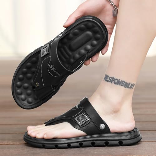 Summer Bunion Orthopedic Sandals For Men,Non-Slip Travel Plantar Fasciitis Slippers,Outdoor Casual Hallux Valgus Flip Flops3