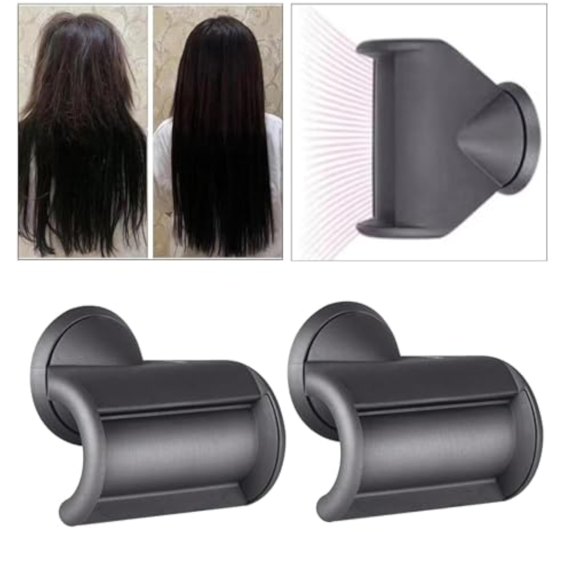 2 Flyaway Nozzle Attachments for Dyson Hair Dryer