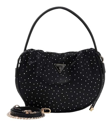 Sac à bandoulière GUESS Elsie Pouch noir petit format tendance
