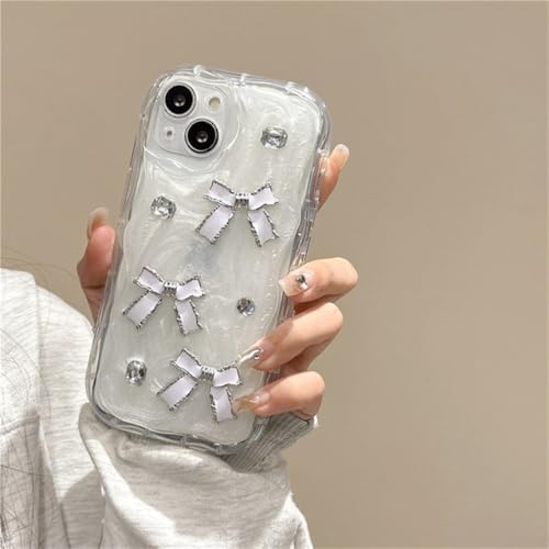 Coque de téléphone en diamant NevStp au quotidien - Style esthétique pour iPhone 11 blanc crème