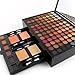 ASWRTYJO Color Piano Box Eye Shadow Palette Brush Waterproof Eyebrow Concealer Beauty Cosmetics Set