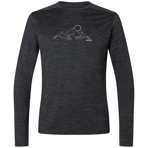 KAIKKIALLA Kunes manches longues homme t-shirt respirant randonnée trekking