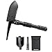KingCamp Military Portable Folding Shovel and Pickax, Compact Multifunctional Entrenching Tool with Nylon Carry Case for Hiking, Hunting, Fishing, Gardening, Camping, Backpacking, Emergencies