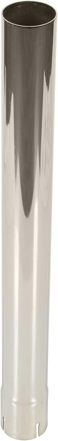 Exhaust Stack Pipe 2-3/8" x 24" Straight Chrome
