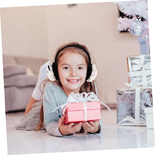 BESPORTBLE 1pc Boys and Girls Earmuffs Unisex Panda Ear Warmers Plush Ear for Boys and Girls for Outdoor Activities Cute and Comfortable Design4