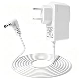Netzkabel 5 V, 1 A für HelloBaby HB50 HB66, Ersatz-Ladegerät, 2 m, für Eltern- und Babyeinheit, Netzadapter Kamera (weiß)