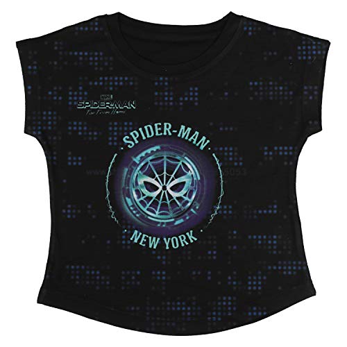 Image of Marvel Spiderman by Wear Your Mind Girl's Regular Fit T-Shirt