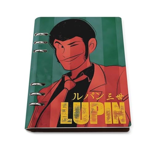 ルパン三世 56ノート システム手帳 実用 便利 A5 プレゼント 新学期 進学 ギフト 贈り物 誕生日 筆記本 日記帳 文房用具 卒業記念品